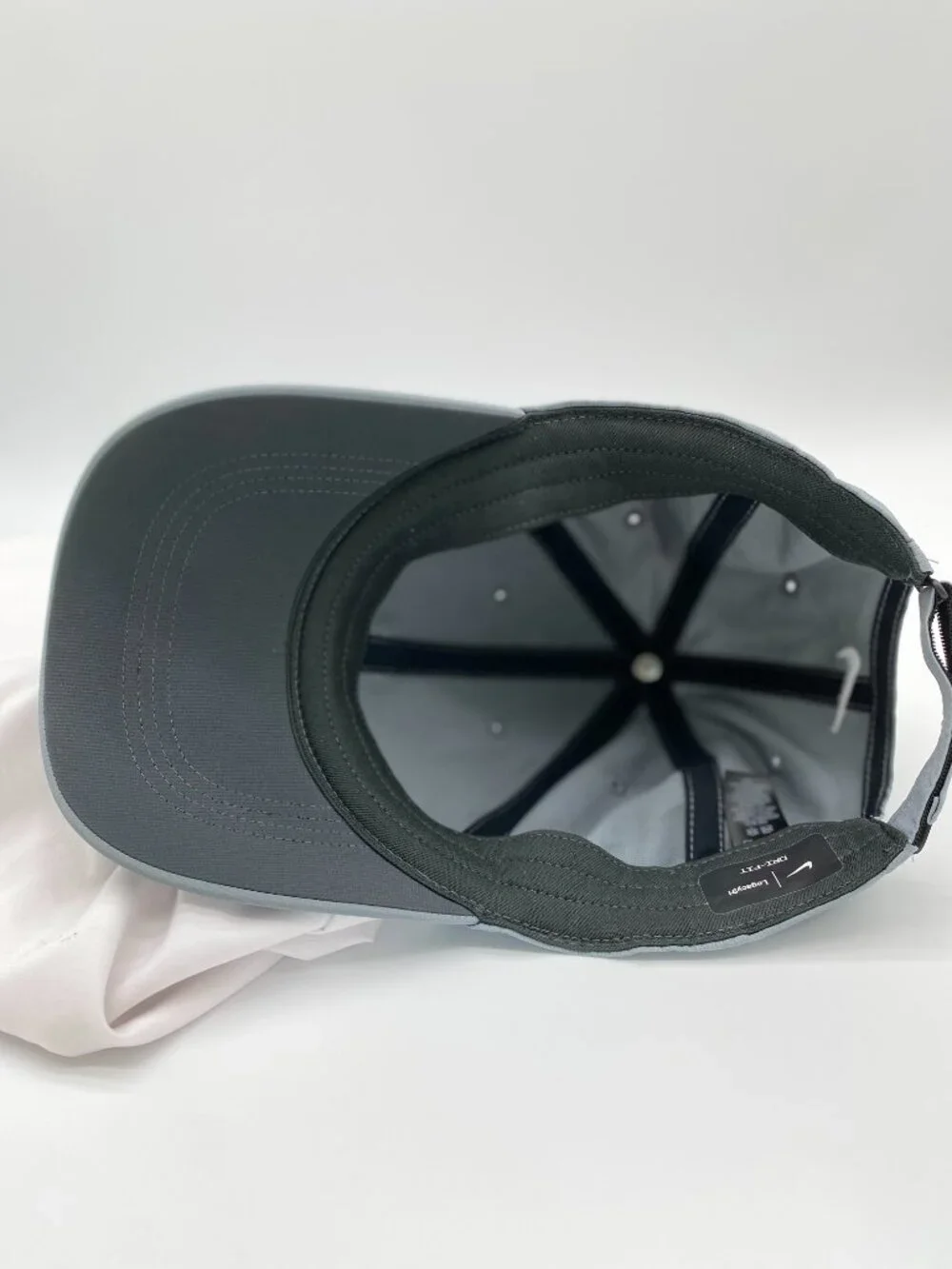 Nike Legacy91 Dri-FIT Golf Hat Gray Adjustable Performance Cap One Size